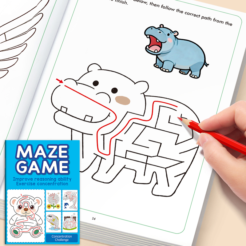 Parent Of Plant - 32-Page Children's Fun Picture Book, Maze