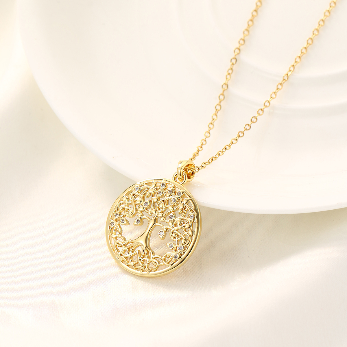 Fashion Tree of Life Necklace  - Parent Of Plant review and price