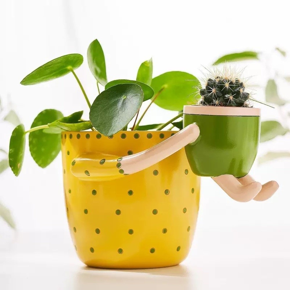Resin Parent-child Flowerpot F - Parent Of Plant review and price