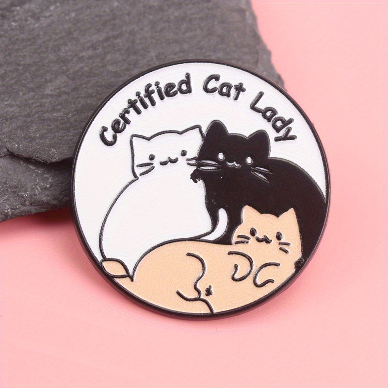 Certified Cat Lady Pin - Tri-C - Parent Of Plant review and price