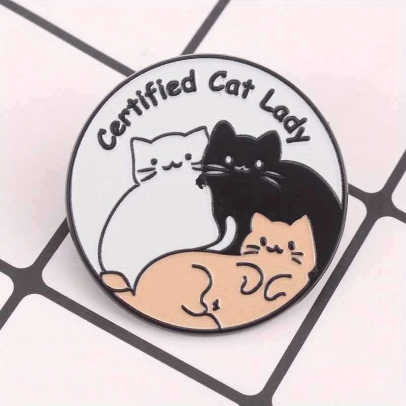 Certified Cat Lady Pin - Tri-C - Parent Of Plant review and price