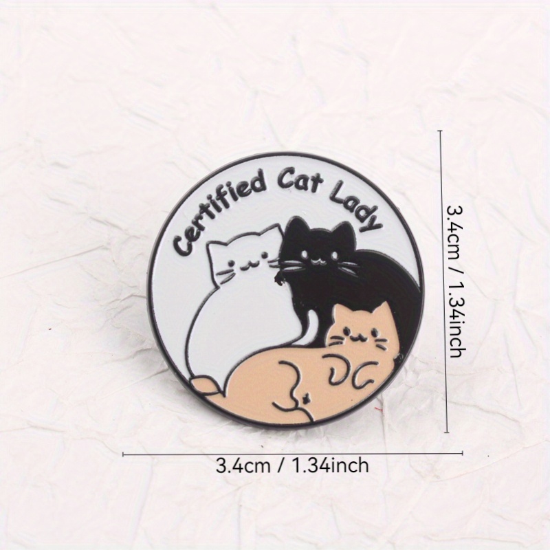 Certified Cat Lady Pin - Tri-C - Parent Of Plant review and price